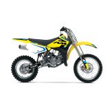 Kit Deco Moto Cross Label Suzuki 85 RM Bleu