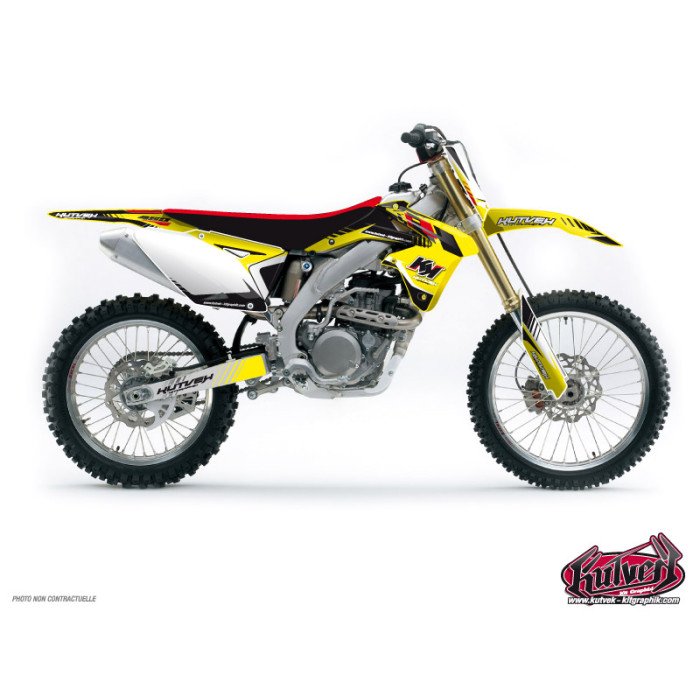 Kit Deco Moto Cross Pulsar Suzuki 125 RM Noir