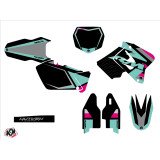 Kit Deco Moto Cross Label Suzuki 125 RM Turquoise