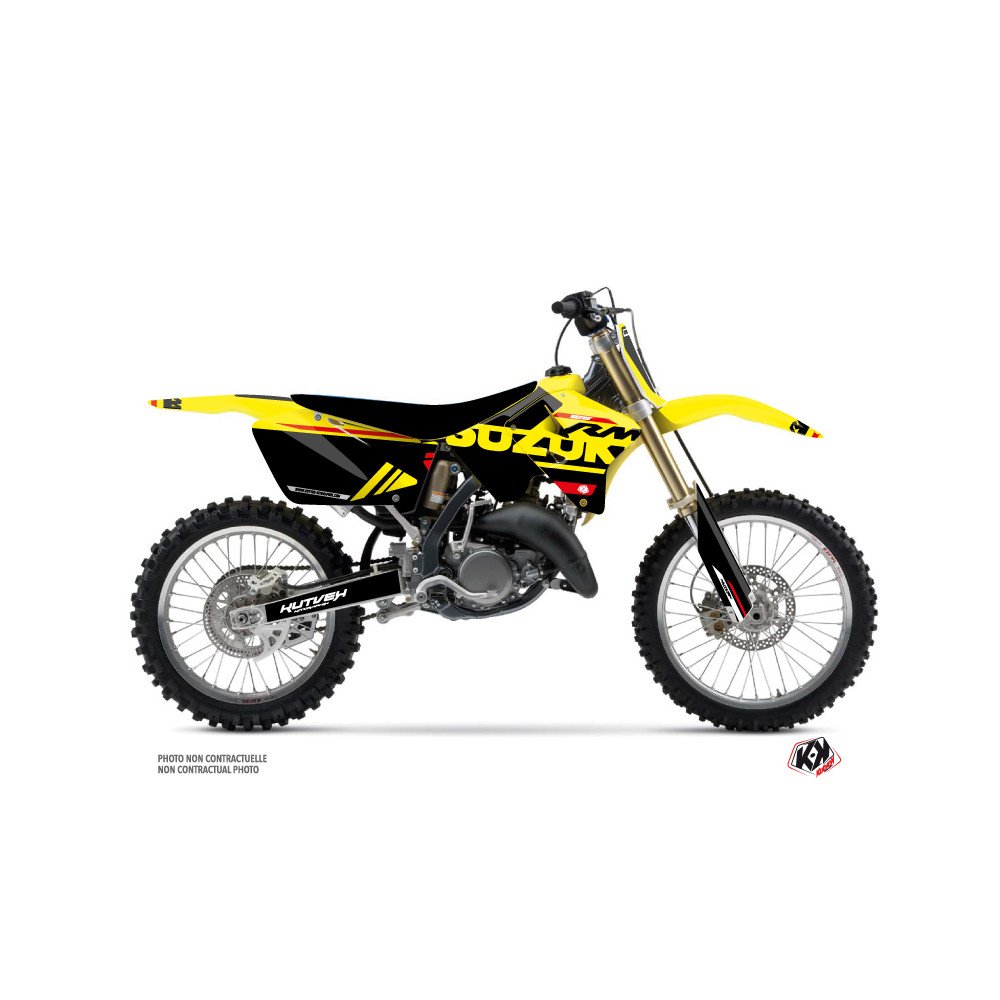 Kit Deco Moto Cross Grade Suzuki 125 RM Rouge