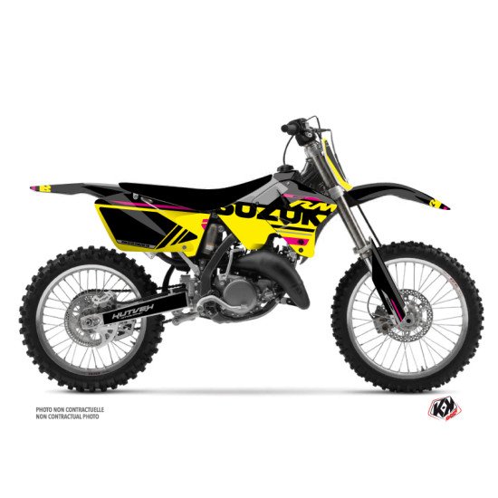 Kit Deco Moto Cross Grade Suzuki 125 RM Rose