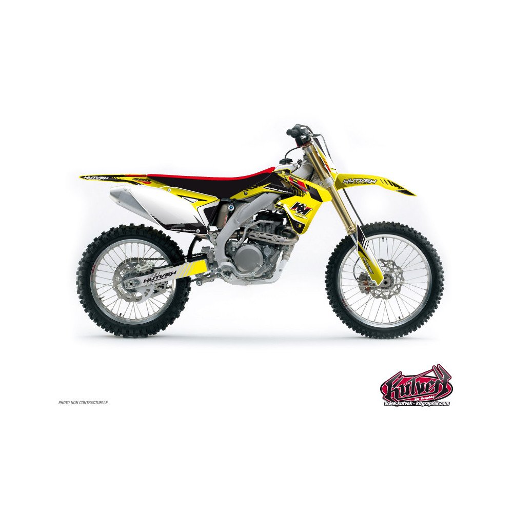 Kit Deco Moto Cross Pulsar Suzuki 250 RM Noir