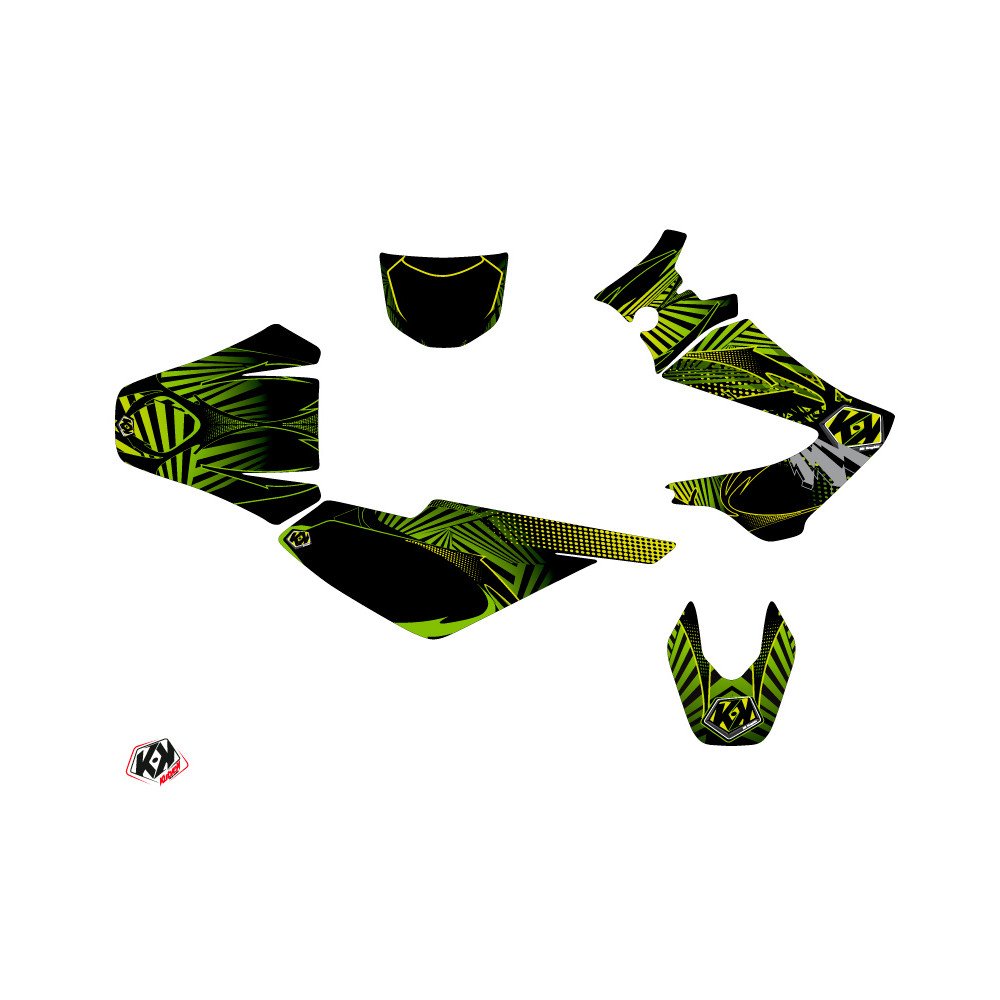 Kit Deco 50cc Graff Derbi DRD Xtreme Vert