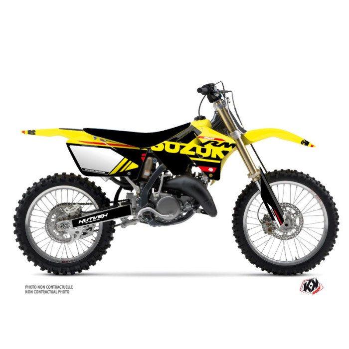 Kit Deco Moto Cross Grade Suzuki 250 RM Rouge