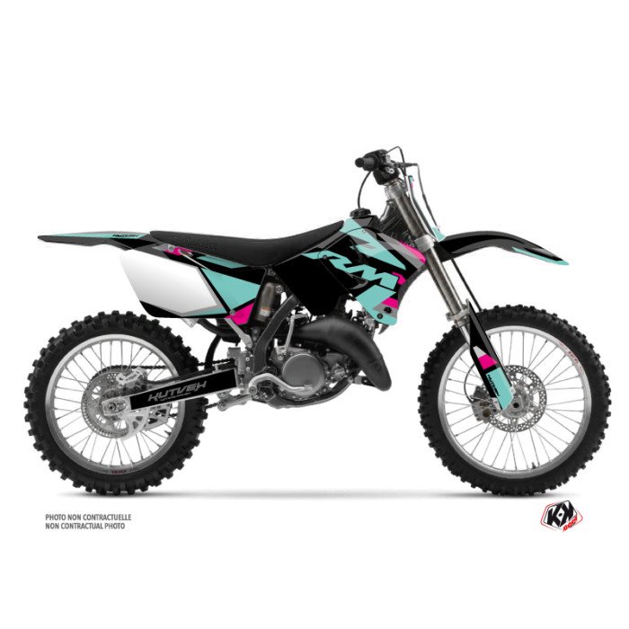 Kit Deco Moto Cross Label Suzuki 250 RM Turquoise