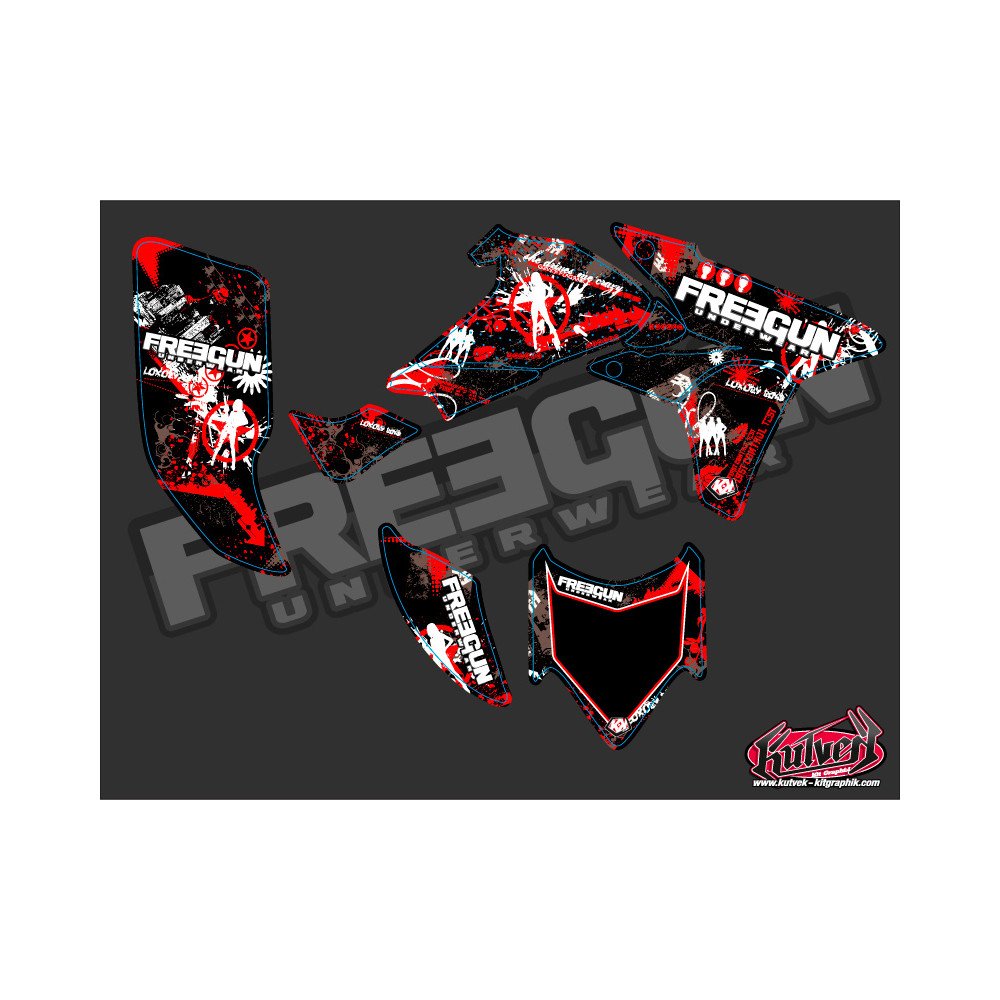 Kit Déco Quad Freegun Honda 450 TRX (2006-2007)