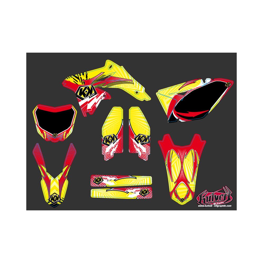 Kit Deco Moto Cross Graff Suzuki 250 RMZ