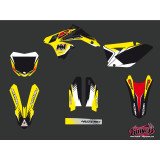 Kit Deco Moto Cross Pulsar Suzuki 250 RMZ Noir