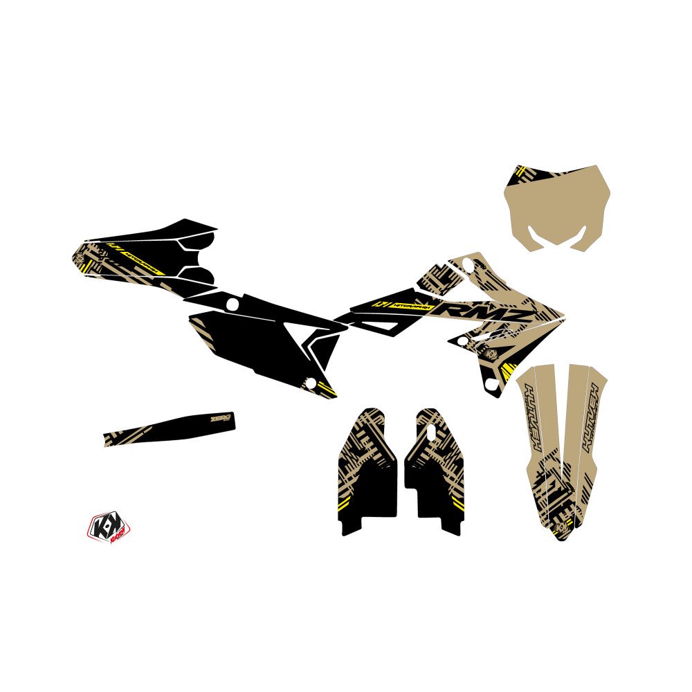 Kit Deco Moto Cross Zero Suzuki 250 RMZ Sable