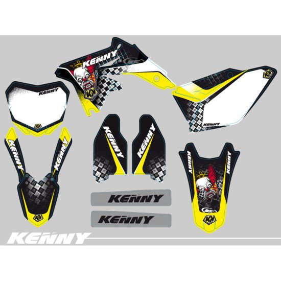 Kit Deco Moto Cross Kenny Suzuki 250 RMZ