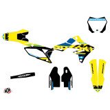 Kit Deco Moto Cross Grade Suzuki 450 RMZ Bleu