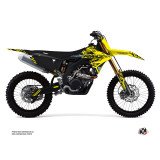 Kit Deco Moto Cross Zero Suzuki 450 RMZ Jaune