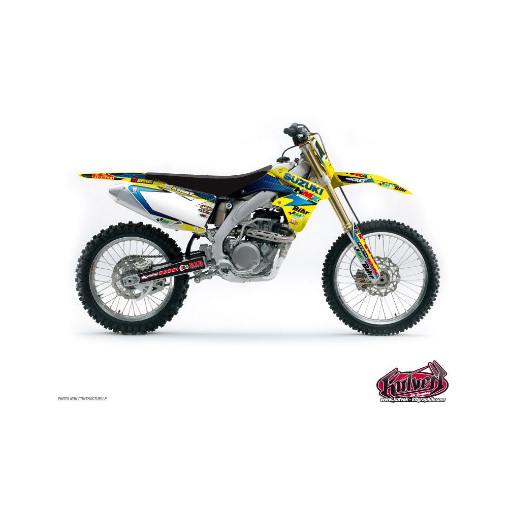 Kit Deco Moto Cross Replica Team Pichon Suzuki 450 RMZ 2013
