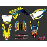 Kit Deco Moto Cross Replica Team Pichon Suzuki 450 RMZ 2013