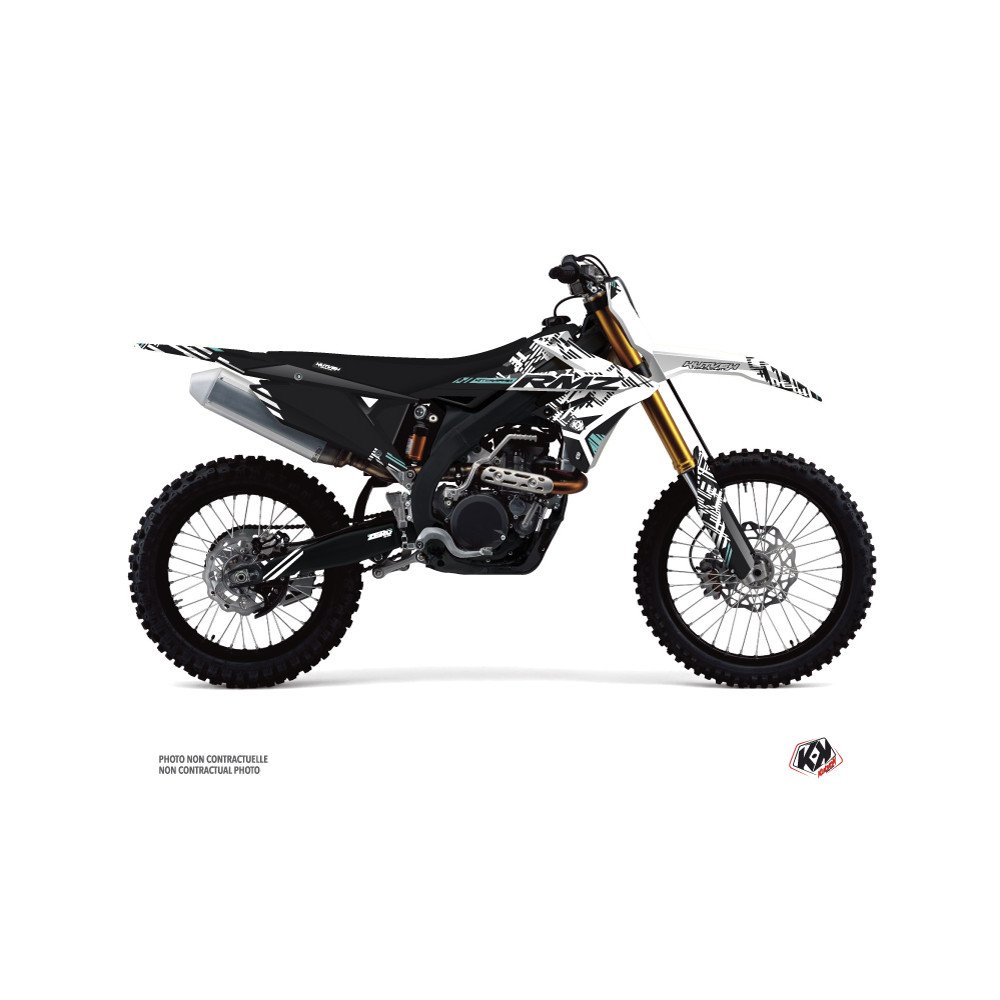 Kit Deco Moto Cross Zero Suzuki 450 RMZ Turquoise