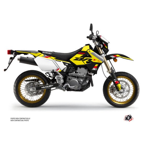 Kit Deco Moto Cross Label Suzuki DRZ 400 SM Noir