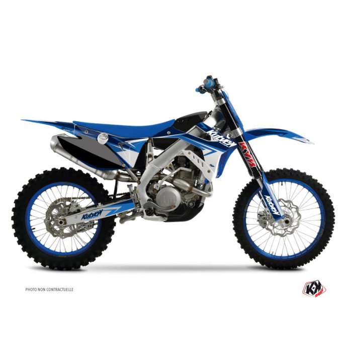 Kit Deco Moto Cross Stage TM MX 125 Bleu