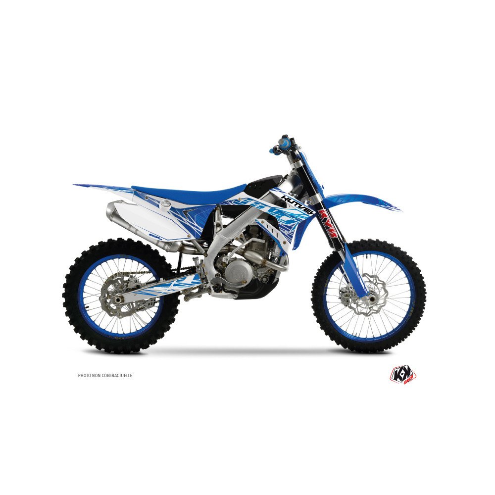 Kit Deco Moto Cross Eraser TM MX 250 Bleu