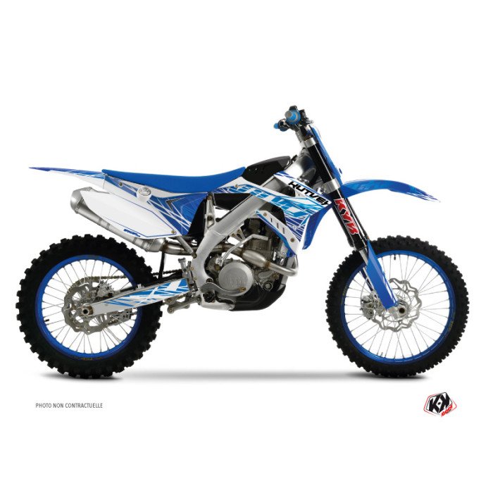 Kit Deco Moto Cross Eraser TM MX 250 Bleu