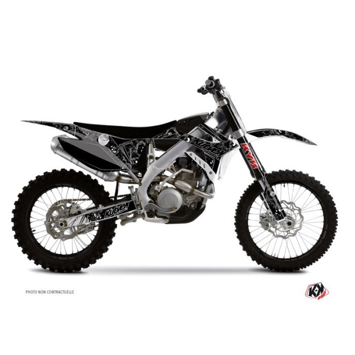 Kit Deco Moto Cross Zombies Dark TM MX 300 Noir