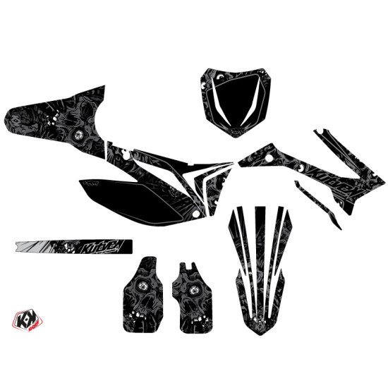 Kit Deco Moto Cross Zombies Dark TM MX 300 Noir