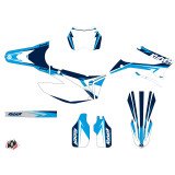 Kit Deco Moto Cross Stage TM EN 125 Bleu