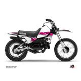 Kit Deco Moto Cross Stripe Yamaha PW 80 Rose