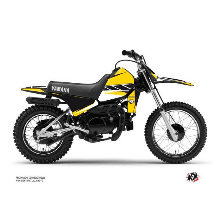 Kit Deco Moto Cross Replica Yamaha PW 80 Jaune