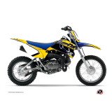 Kit Deco Moto Cross Vintage Yamaha TTR 110 Jaune