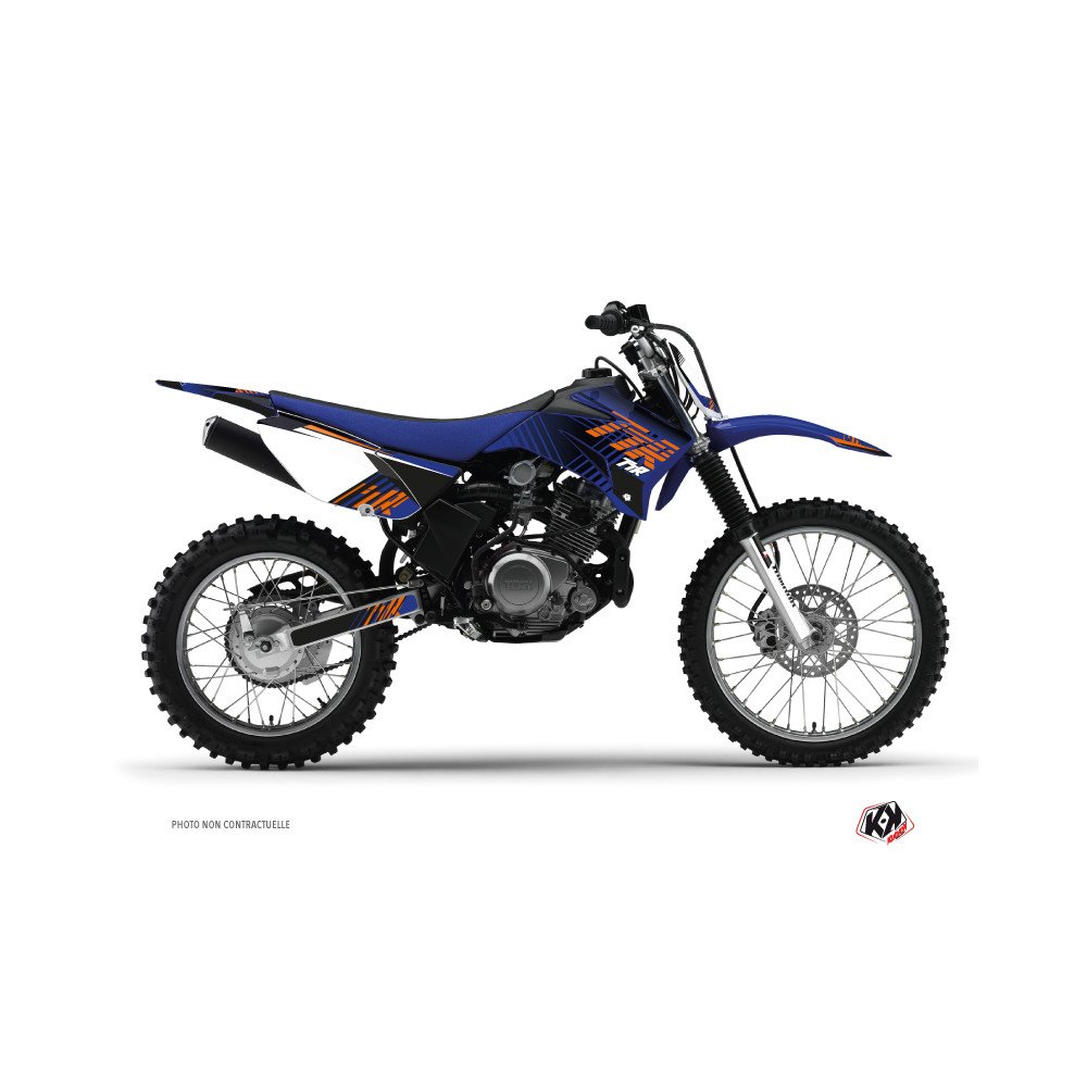 Kit Deco Moto Cross Flow Yamaha TTR 125 Orange