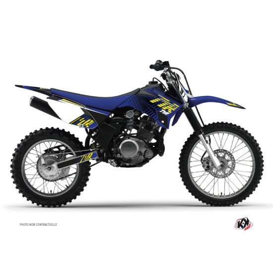 Kit Deco Moto Cross Flow Yamaha TTR 125 Jaune