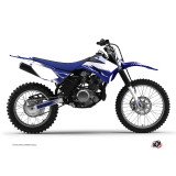 Kit Deco Moto Cross Stripe Yamaha TTR 125 Bleu Nuit
