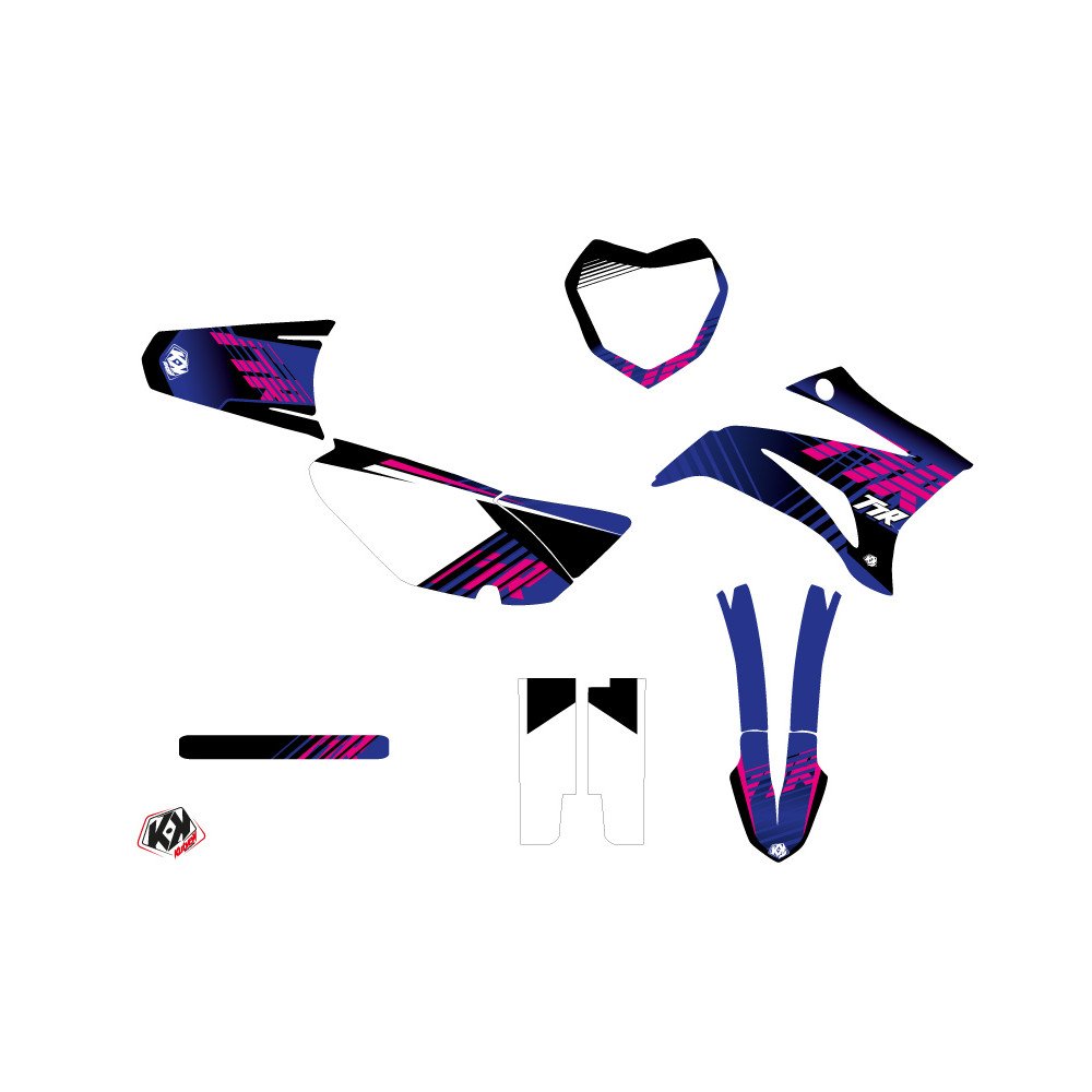 Kit Deco Moto Cross Flow Yamaha TTR 125 Rose