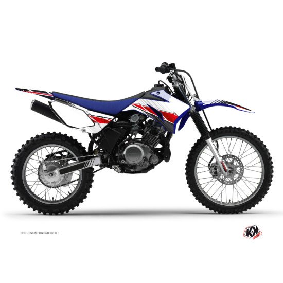 Kit Deco Moto Cross Stripe Yamaha TTR 125 Rouge