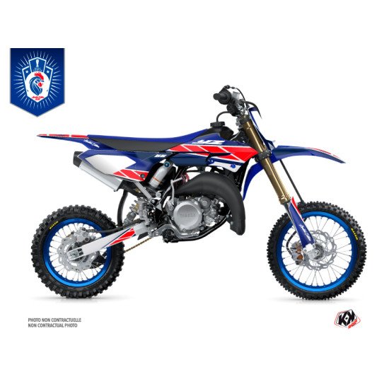 Kit Deco Moto Cross Replica France 2018 Edition Limitee Yamaha 65 YZ