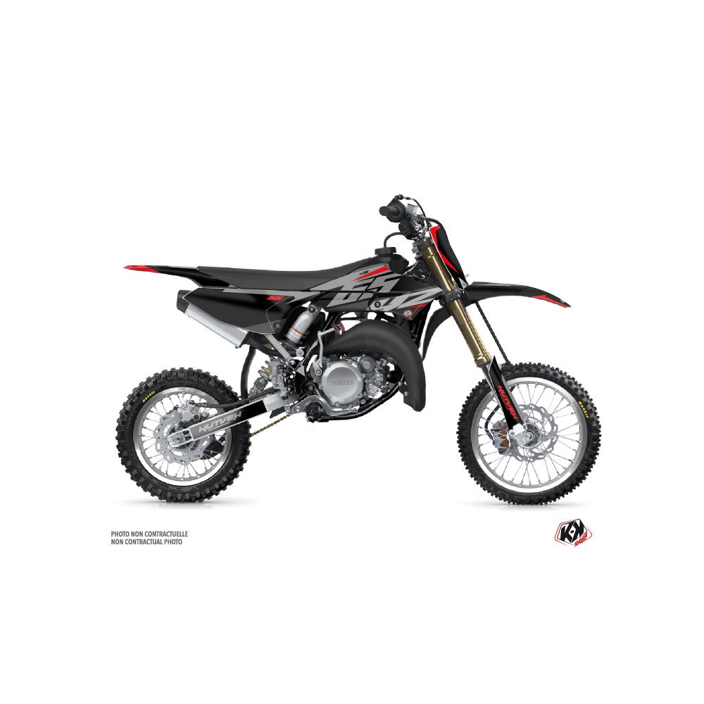 Kit Deco Moto Cross Skew Yamaha 65 YZ Rouge