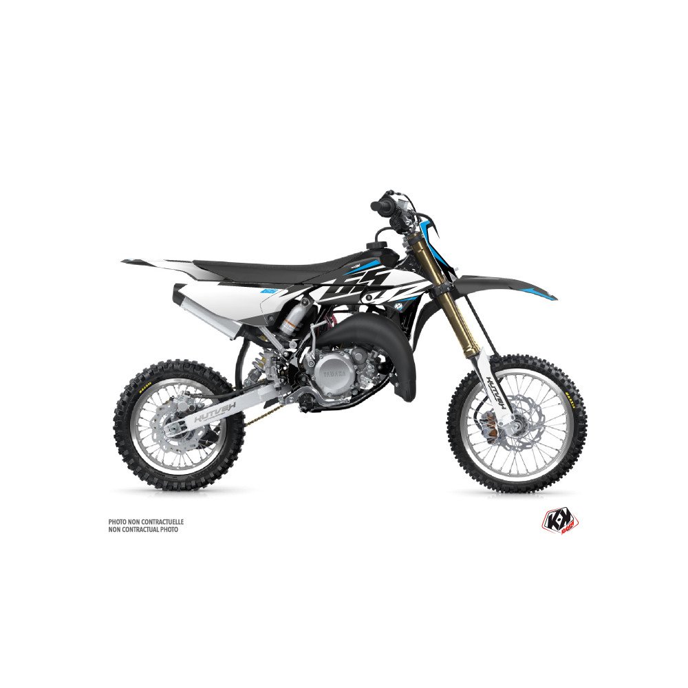 Kit Deco Moto Cross Skew Yamaha 65 YZ Gris