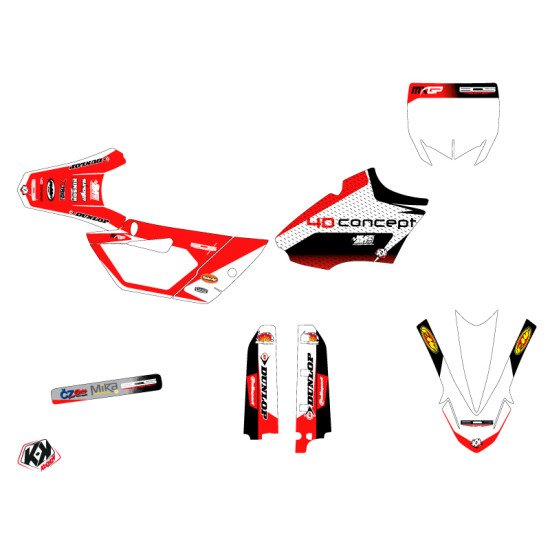 Kit Deco Moto Cross Replica BOS Yamaha 85 YZ
