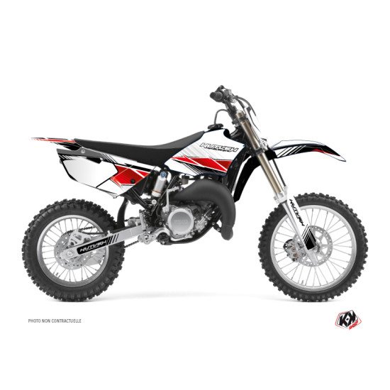 Kit Deco Moto Cross Stripe Yamaha 85 YZ Rouge