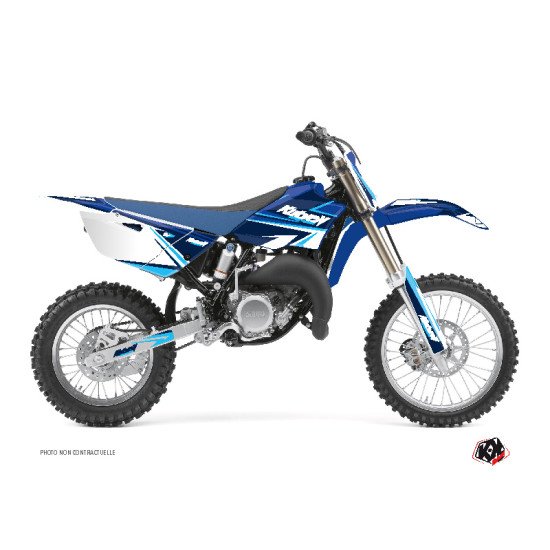 Kit Deco Moto Cross Stage Yamaha 85 YZ Bleu