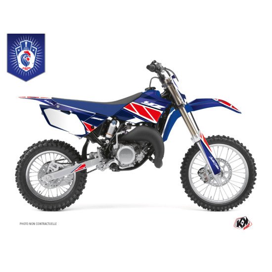 Kit Deco Moto Cross Replica France 2018 Edition Limitee Yamaha 85 YZ