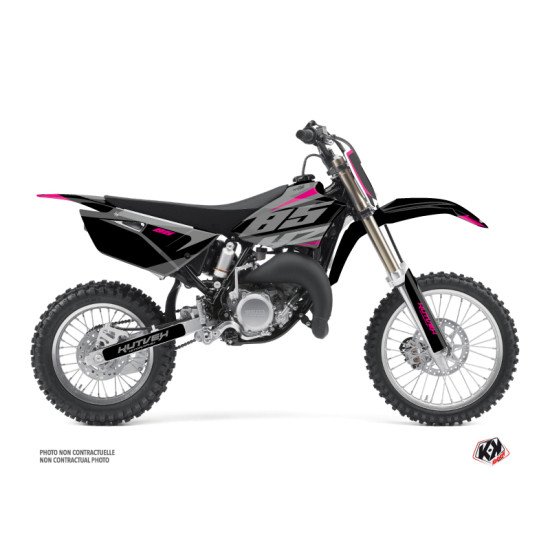 Kit Deco Moto Cross Skew Yamaha 85 YZ Rose
