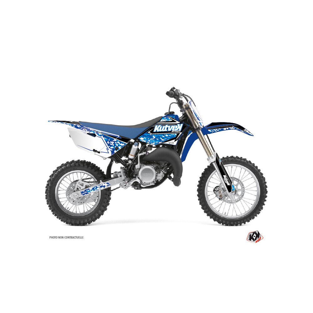 Kit Deco Moto Cross Predator Yamaha 85 YZ Bleu