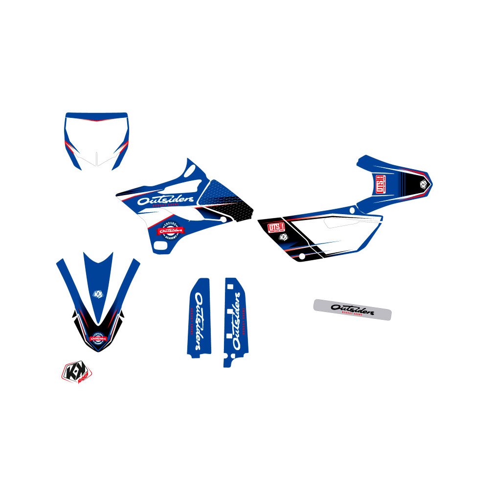 Kit Deco Moto Cross Replica Outsiders Academy Yamaha 85 YZ 2018