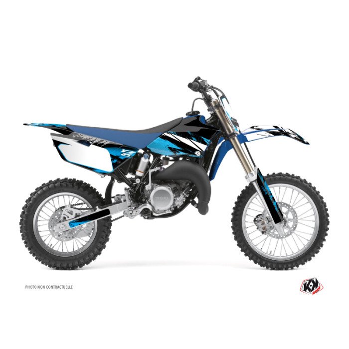 Kit Deco Moto Cross Techno Yamaha 85 YZ Bleu