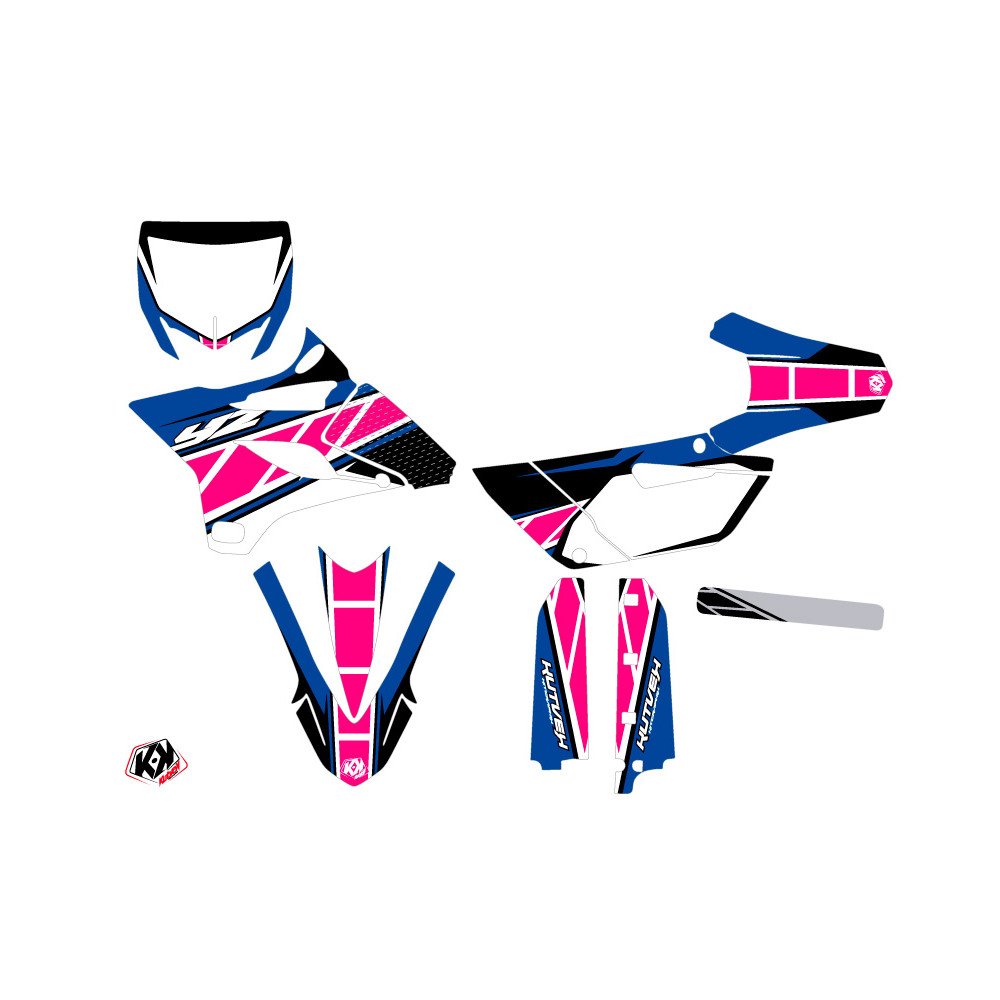 Kit Deco Moto Cross Replica Yamaha 85 YZ Rose