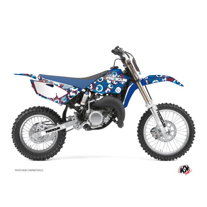 Kit Deco Moto Cross Freegun Eyed Yamaha 85 YZ Rouge