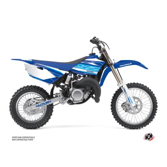 Kit Deco Moto Cross Outline Yamaha 85 YZ Bleu