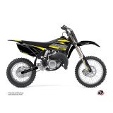 Kit Deco Moto Cross Outline Yamaha 85 YZ Jaune