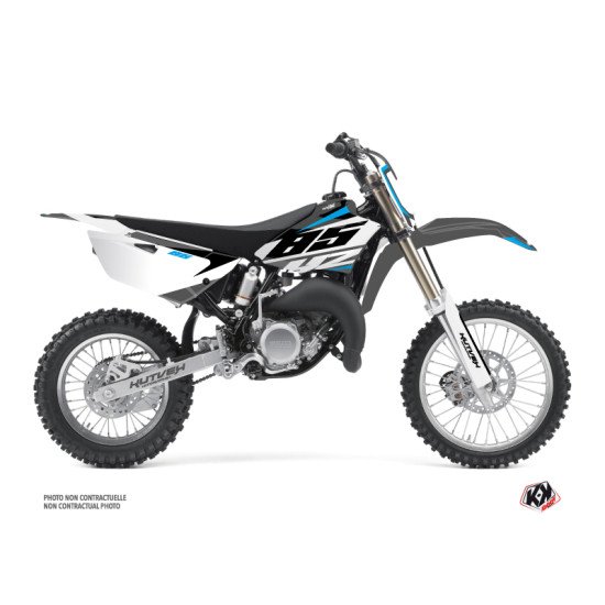 Kit Deco Moto Cross Skew Yamaha 85 YZ Gris